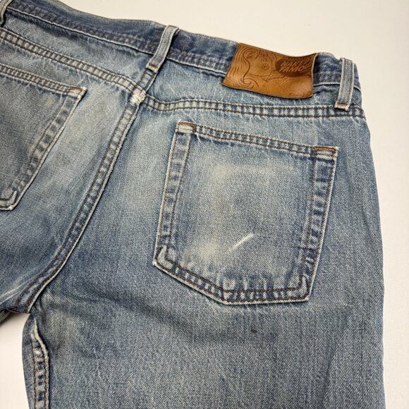 Vintage Naked & Famous Indigo Selvedge Jeans Mens 33 (32x28.5) Y2K Weirdguy - Picture 6 of 16